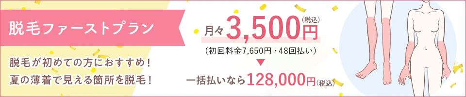 脱毛ファーストプラン